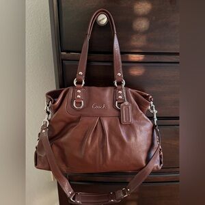 Coach Leather Satchel Purse